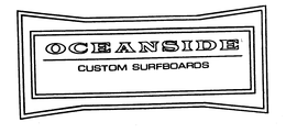 OCEANSIDE CUSTOM SURFBOARDS trademark