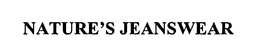 NATURE'S JEANSWEAR trademark