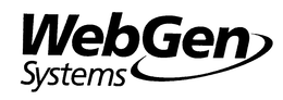 WEBGEN SYSTEMS trademark