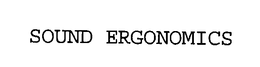 SOUND ERGONOMICS trademark