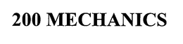 200 MECHANICS trademark