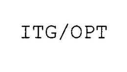 ITG/OPT trademark