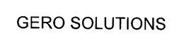 GERO SOLUTIONS trademark