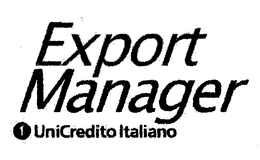 EXPORT MANAGER 1 UNICREDITO ITALIANO trademark
