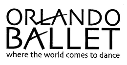 ORLANDO BALLET WHERE THE WORLD COMES TO DANCE trademark