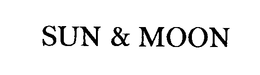 SUN & MOON trademark