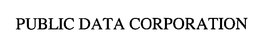 PUBLIC DATA CORPORATION trademark