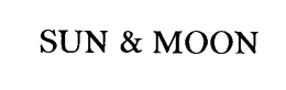 SUN & MOON trademark