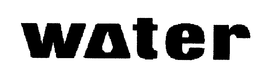 WATER trademark
