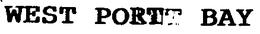 WEST PORT BAY trademark
