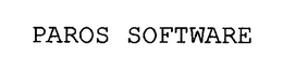 PAROS SOFTWARE trademark