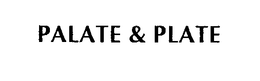 PALATE & PLATE trademark