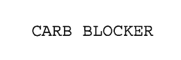 CARB BLOCKER trademark