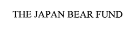 THE JAPAN BEAR FUND trademark