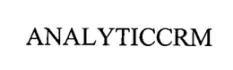 ANALYTICCRM trademark