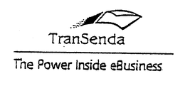 TRANSENDA THE POWER INSIDE EBUSINESS trademark