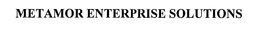 METAMOR ENTERPRISE SOLUTIONS trademark