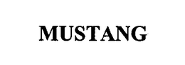 MUSTANG trademark