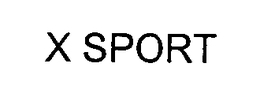 X SPORT trademark