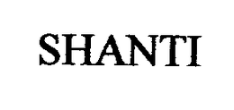 SHANTI trademark