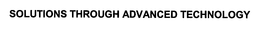 SOLUTIONS THROUGH ADVANCED TECHNOLOGY trademark