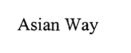 ASIAN WAY trademark