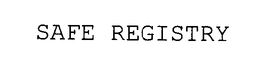 SAFE REGISTRY trademark