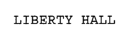 LIBERTY HALL trademark