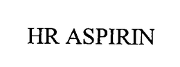HR ASPIRIN trademark