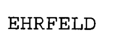 EHRFELD trademark