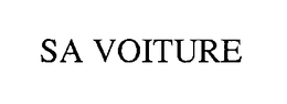 SA VOITURE trademark