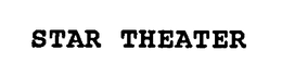 STAR THEATER trademark
