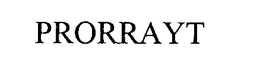 PRORRAYT trademark