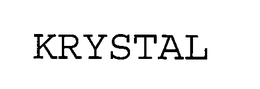 KRYSTAL trademark