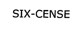 SIX-CENSE trademark