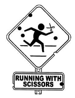 RUNNING WITH SCISSORS trademark