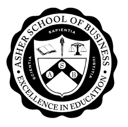 ASHER SCHOOL OF BUSINESS EXCELLENCE IN EDUCATION ASB SCIENTIA SAPIENTIA IUSTITIA trademark