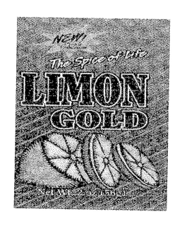 LIMON GOLD trademark