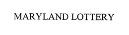 MARYLAND LOTTERY trademark