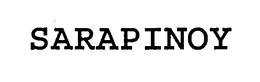 SARAPINOY trademark