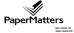 PAPERMATTERS trademark