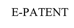 E-PATENT trademark