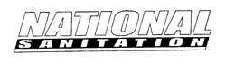 NATIONAL SANITATION trademark