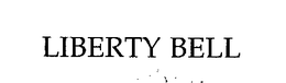 LIBERTY BELL trademark