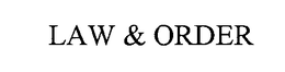 LAW & ORDER trademark