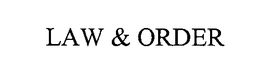 LAW & ORDER trademark