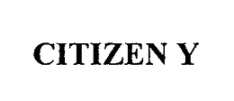 CITIZEN Y trademark