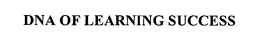 DNA OF LEARNING SUCCESS trademark