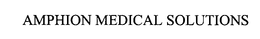 AMPHION MEDICAL SOLUTIONS trademark