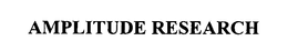AMPLITUDE RESEARCH trademark